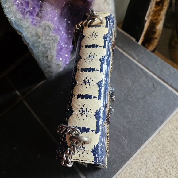 Gucci Dionysus Medium Snakeskin Dragonfly Shoulder Bag Authentic With COA *RARE* - Picture 4 of 16